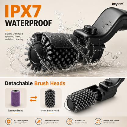 Impsse™ Premium Electric Grill Brush
