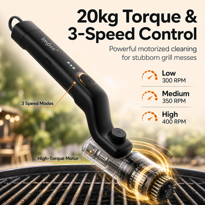 Impsse™ Premium Electric Grill Brush