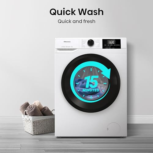 WF1G7021BW Freestanding 7 KG-Front Load Durable Inverter Washing Machine, Steam Wash-Quick Wash-15 Washing Programs