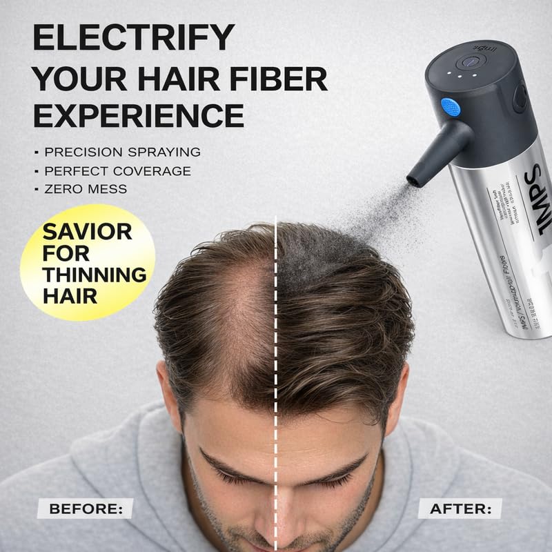 Electric Hair Fiber Spray