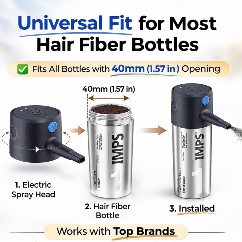 Electric Hair Fiber Spray