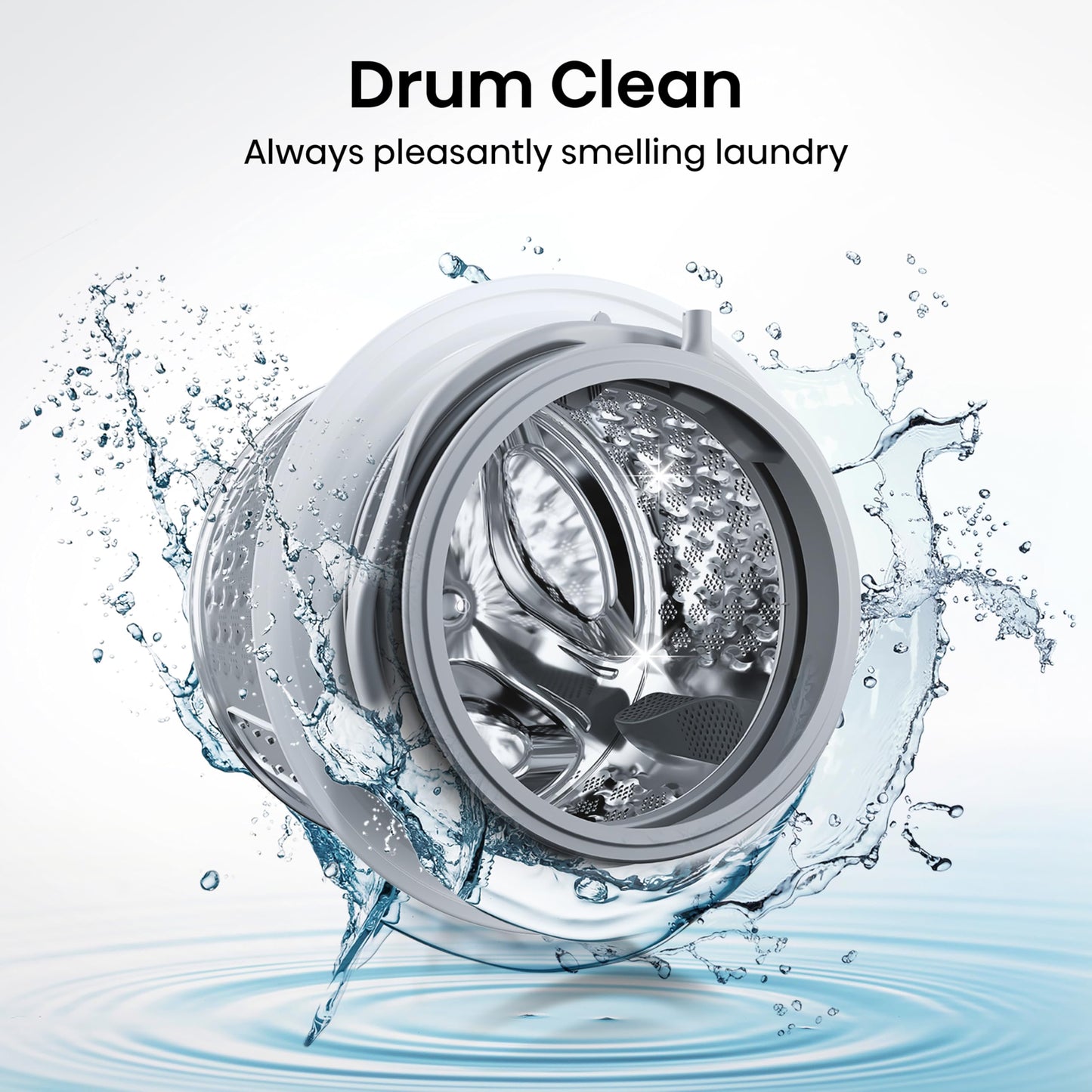 WF1G7021BW Freestanding 7 KG-Front Load Durable Inverter Washing Machine, Steam Wash-Quick Wash-15 Washing Programs