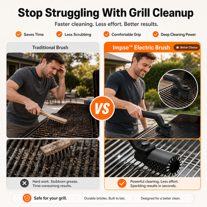 Impsse™ Premium Electric Grill Brush