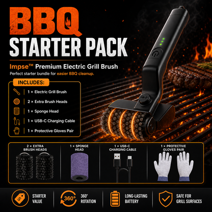Impsse™ Premium Electric Grill Brush