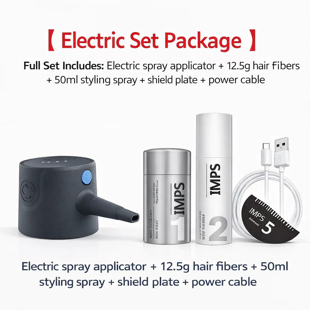 Electric Hair Fiber Spray