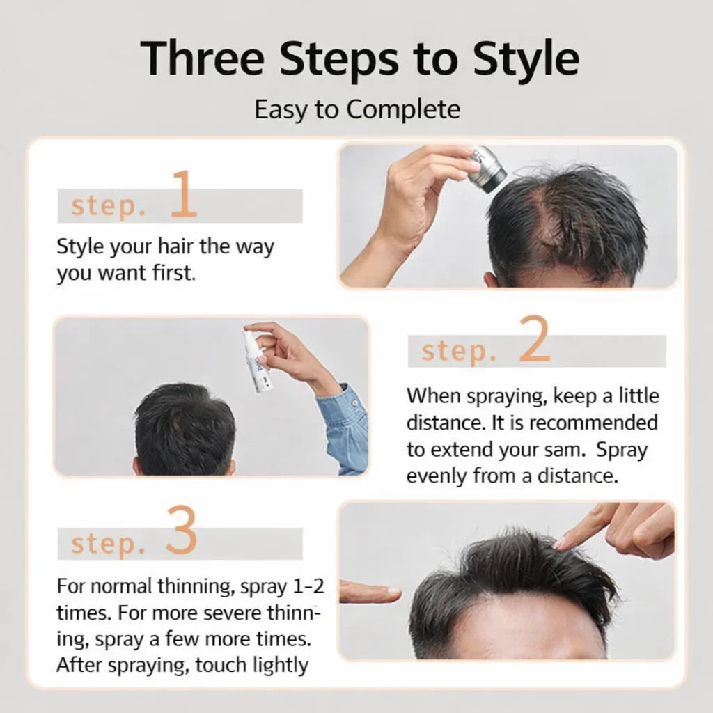 Electric Hair Fiber Spray