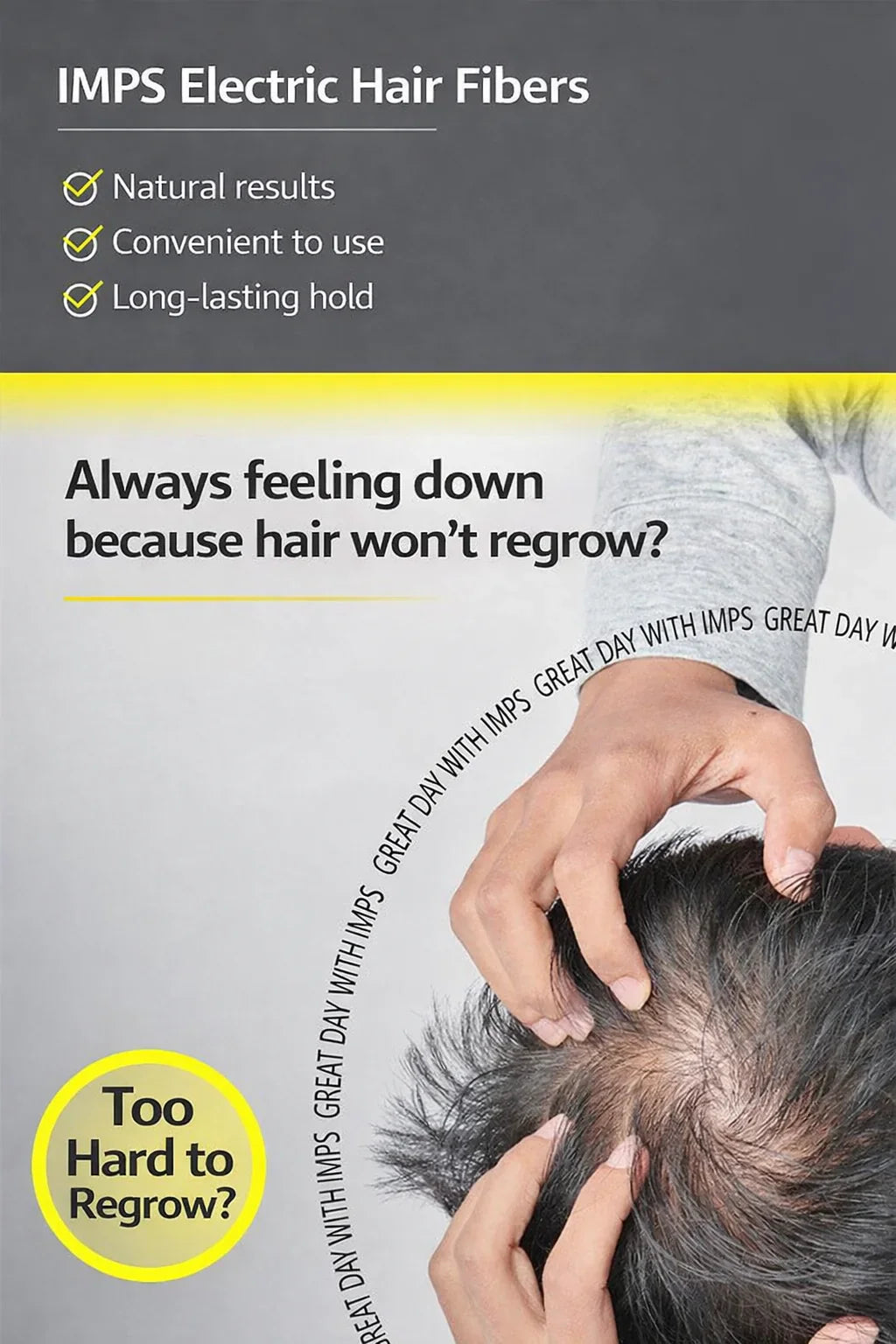Electric Hair Fiber Spray